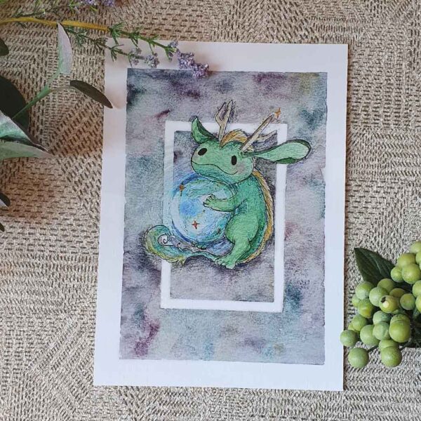 Axolotl Print