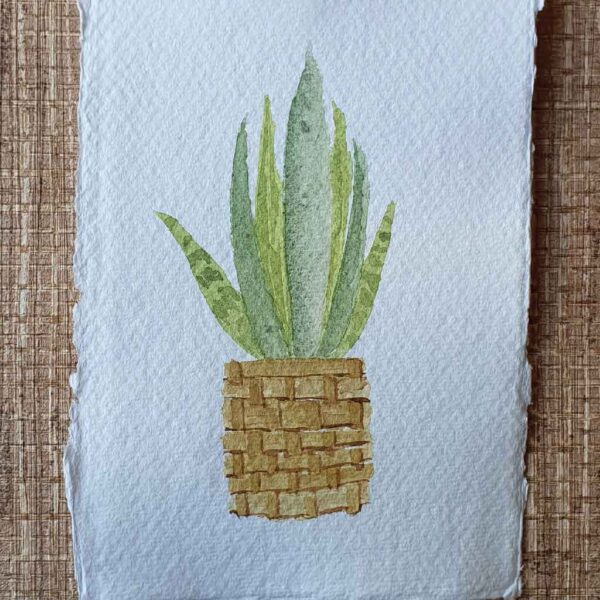 snake plant art - Image 3